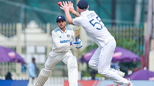 | Photo: AP/Ajit Solank : India Vs England 4th Test Day 4